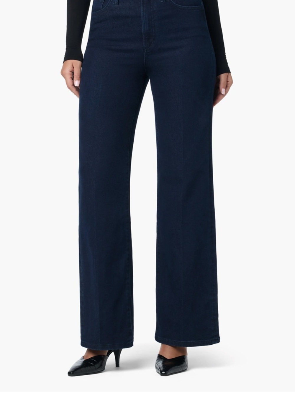 Joe's High Waist Wide Leg Jeans in Abyssinian